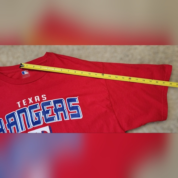 Texas Rangers 2XL Official MLB Licensed Tee Shirt Red XXL - Picture 7 of 7